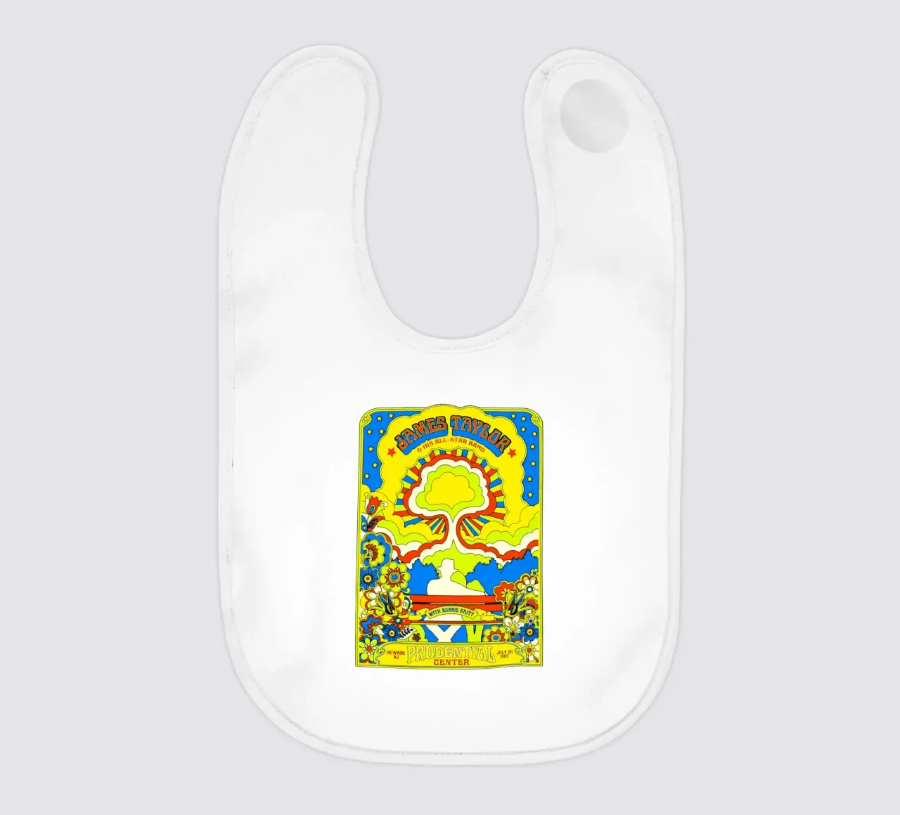 James taylor - Poster baby bib by Deepness