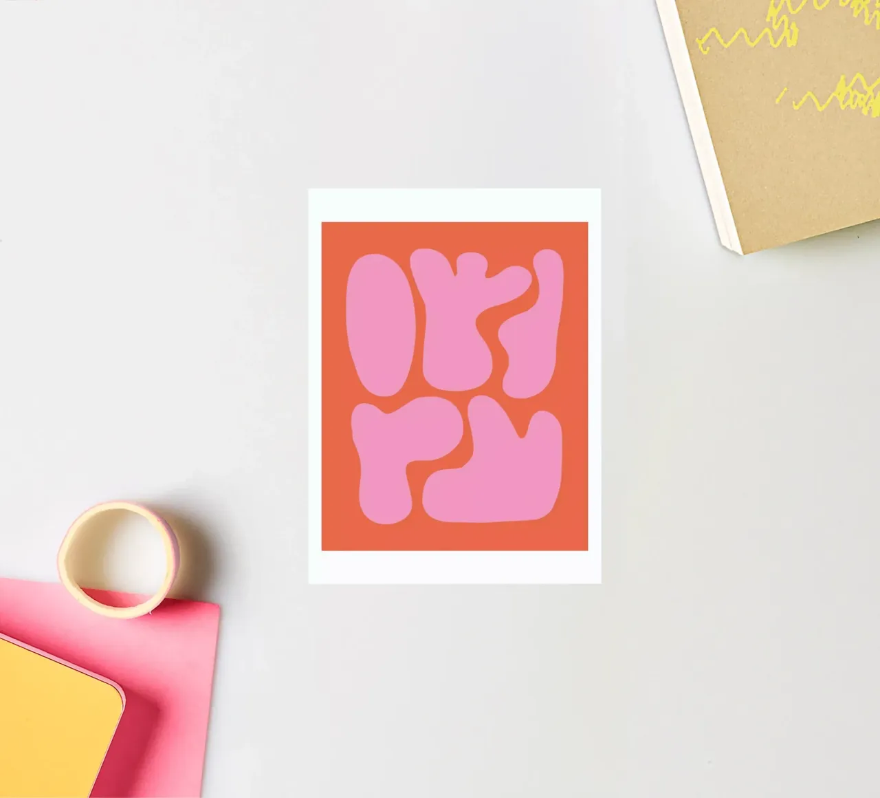 Two Colors 5 Sticker von Mottos by Sinan Saydik