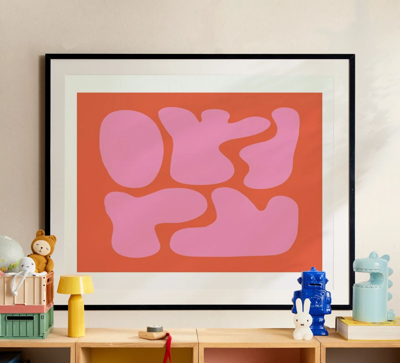 Two Colors 5 poster by Mottos by Sinan Saydik