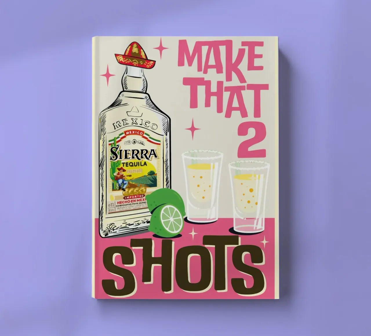 Tequila Shots notebook by Beauty wall