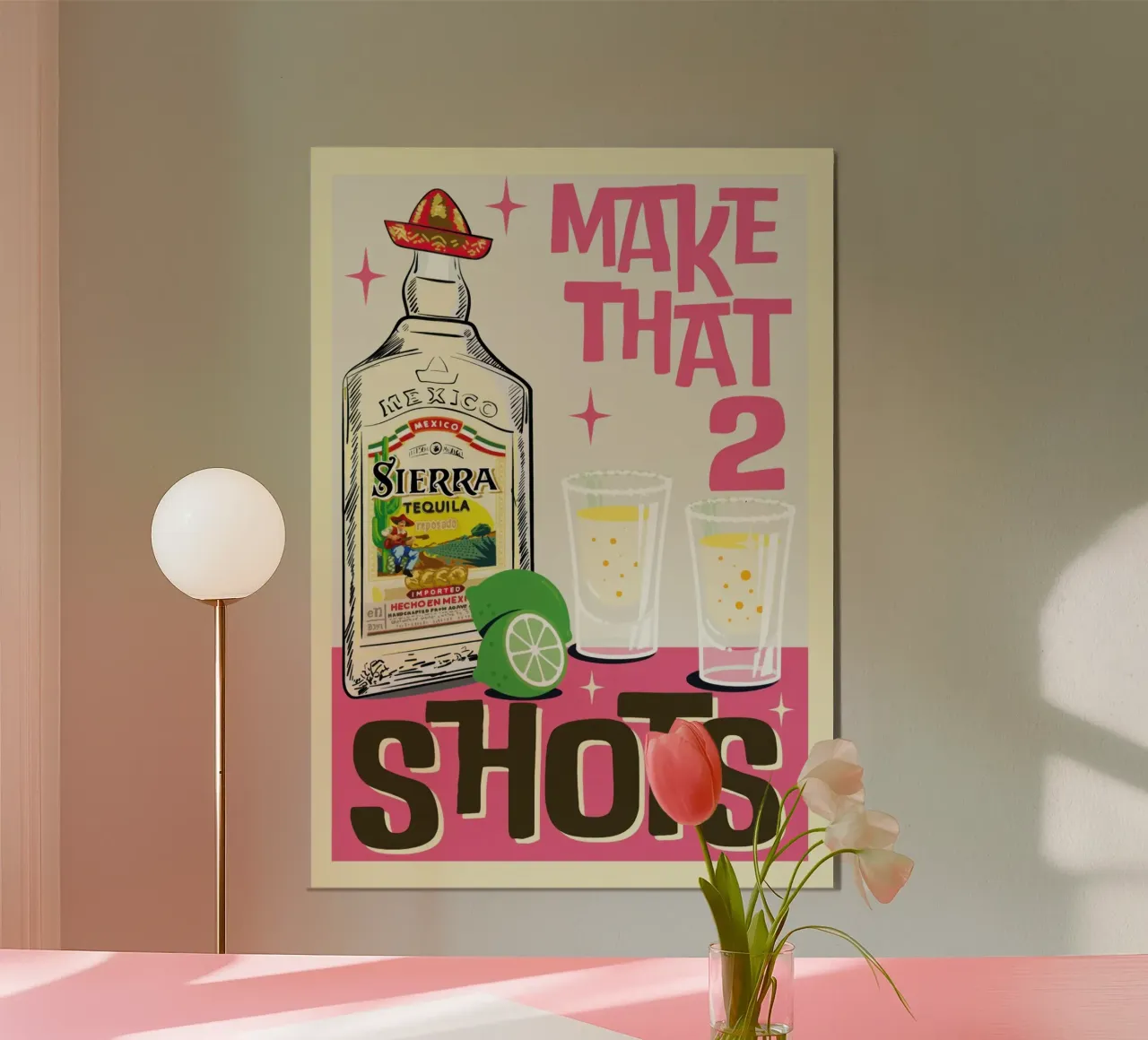 Tequila Shots hahnemühle by Beauty wall