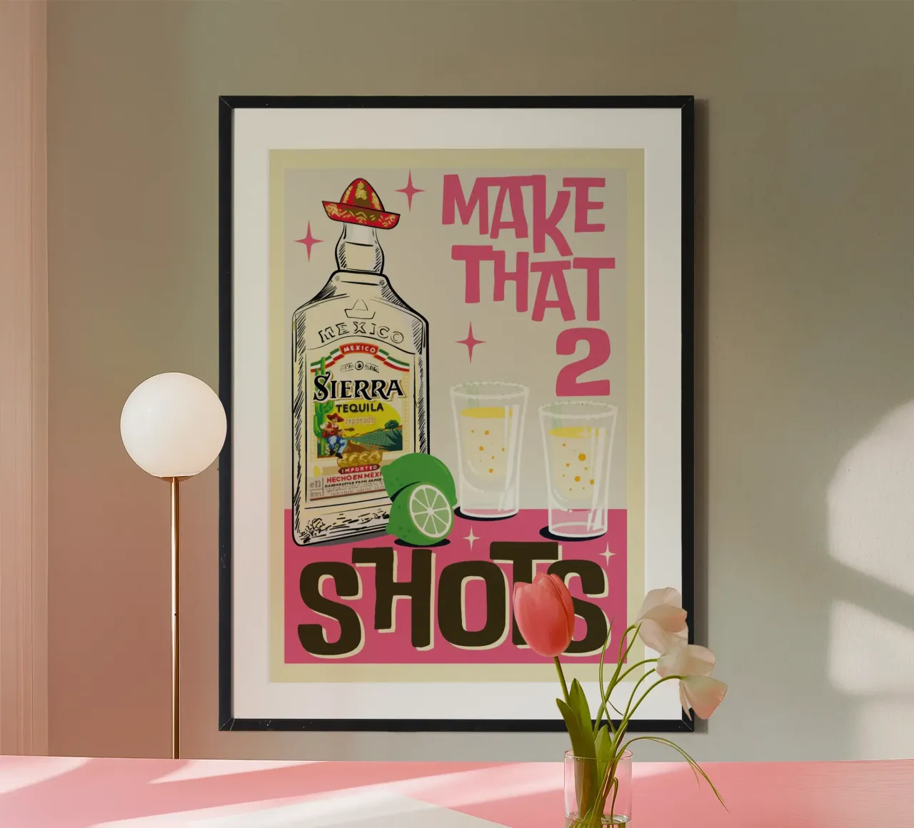 Tequila Shots hahnemühle by Beauty wall