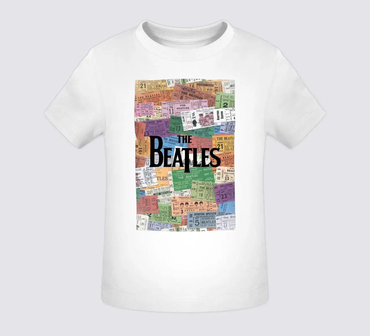 Una notte con i Beatles maglietta neonato da nabcu