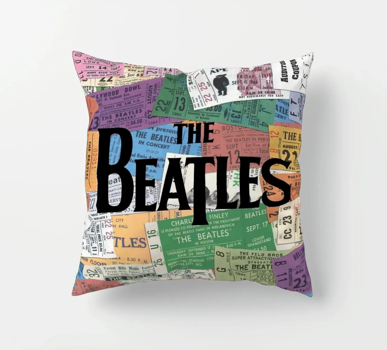 Una notte con i Beatles cuscino da nabcu