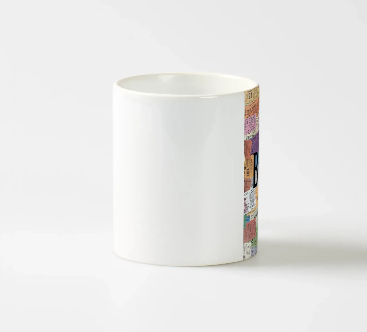 Una notte con i Beatles tazza in ceramica da nabcu