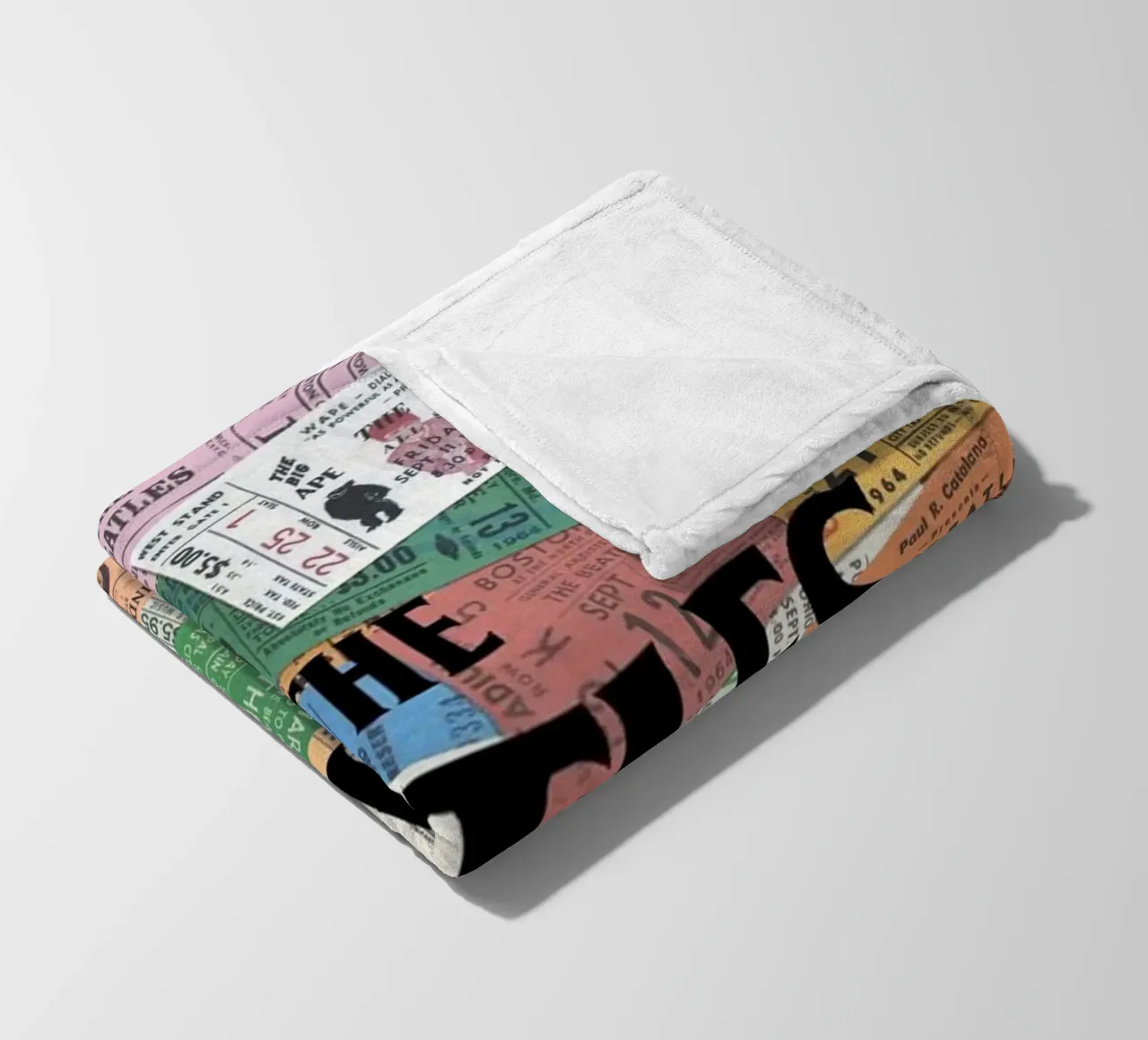 Una notte con i Beatles coperta in pile da nabcu