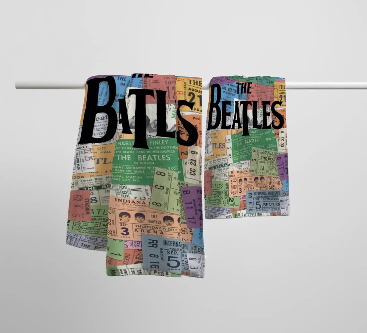 Una notte con i Beatles asciugamano da bagno da nabcu