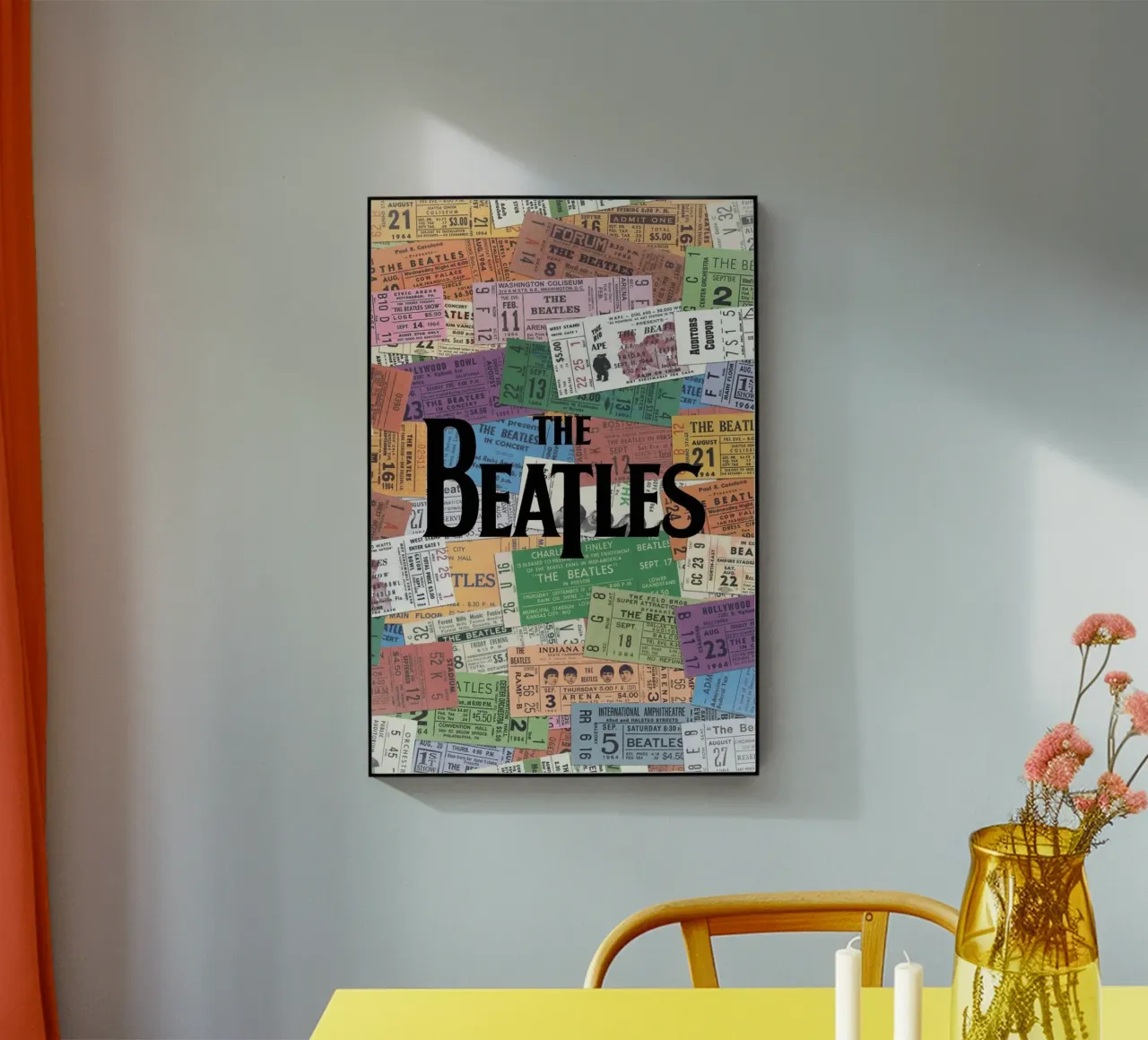 Una notte con i Beatles plexiglass da nabcu