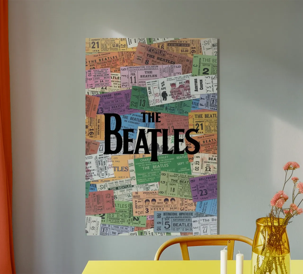 Una notte con i Beatles plexiglass da nabcu
