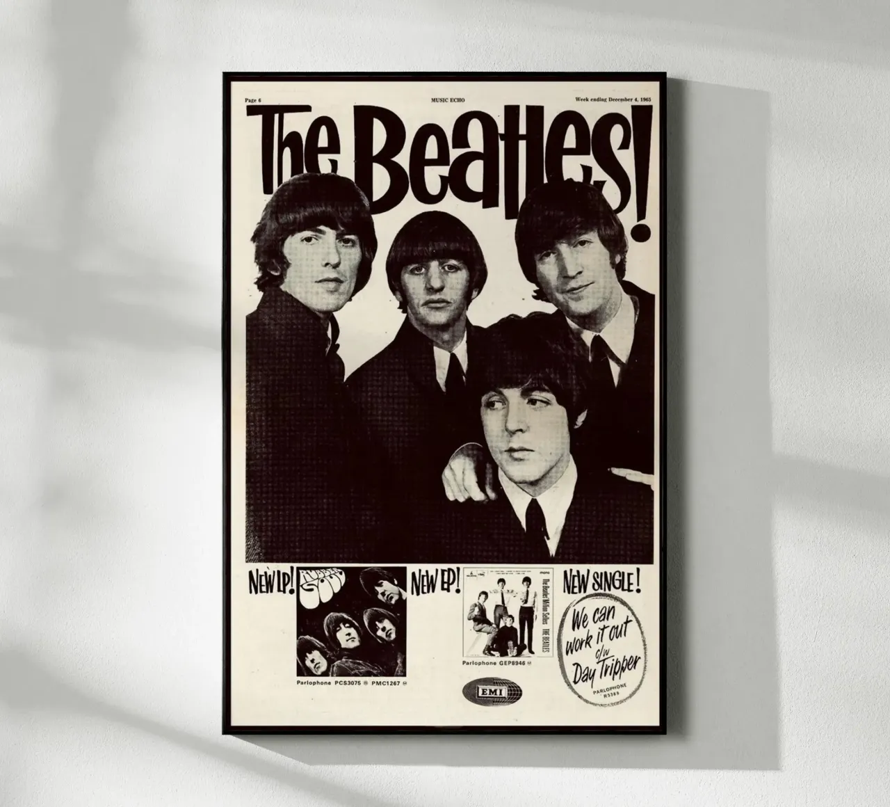 Los Fab Four en directo metacrilato de nabcu