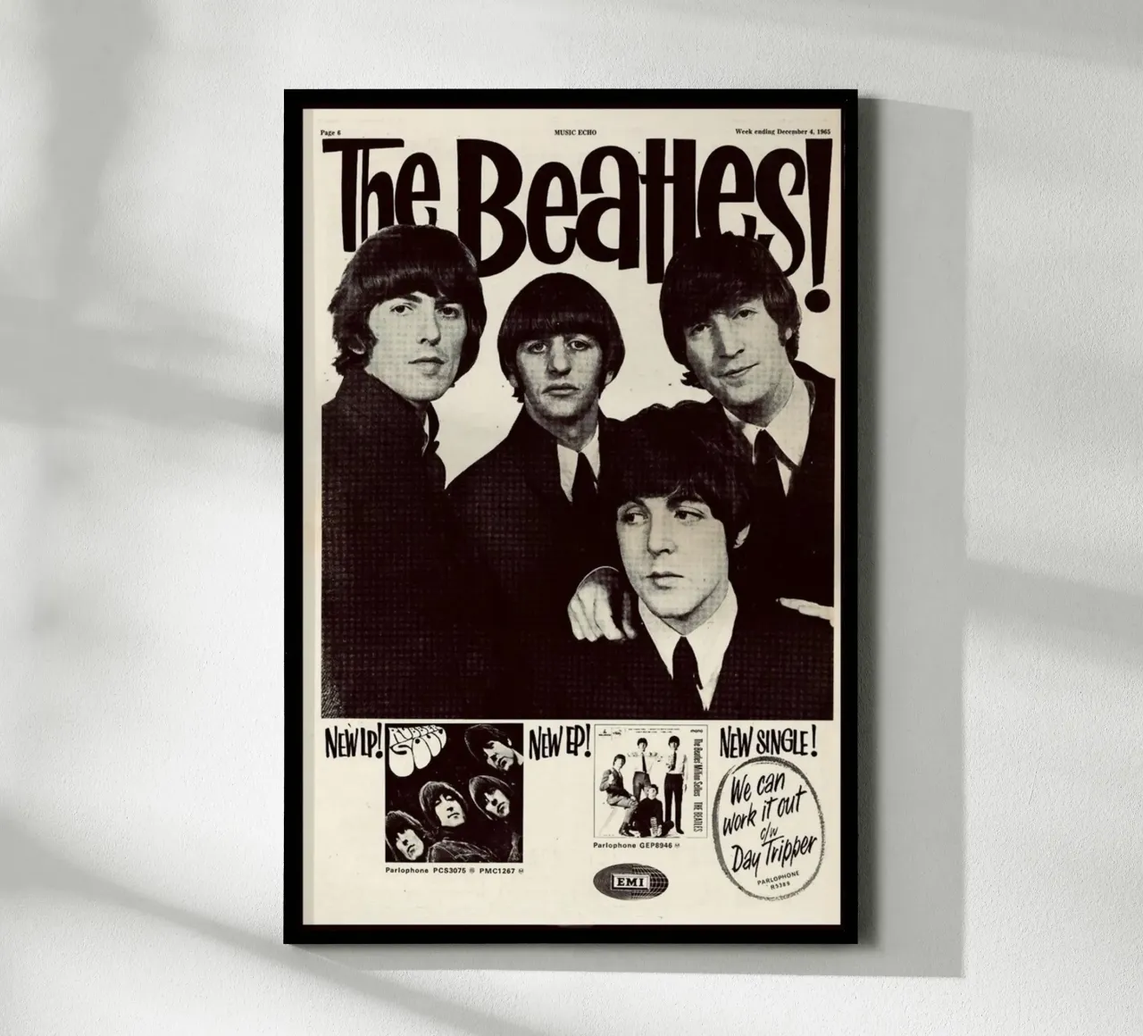I Fab Four dal vivo carta hahnemühle da nabcu