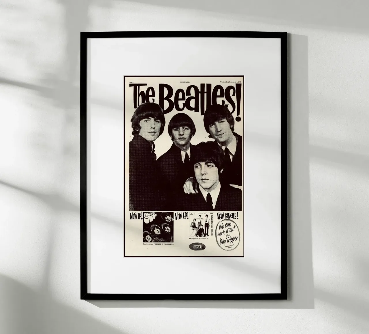 I Fab Four dal vivo carta hahnemühle da nabcu