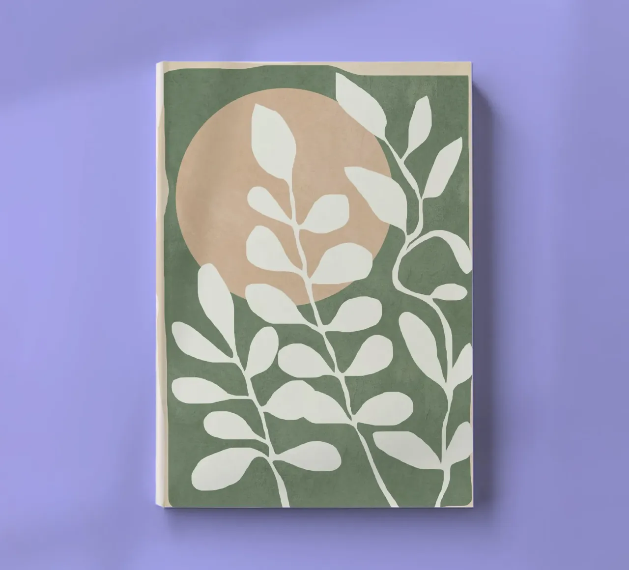 Minimal Abstract Leaves 02 diario da cityart