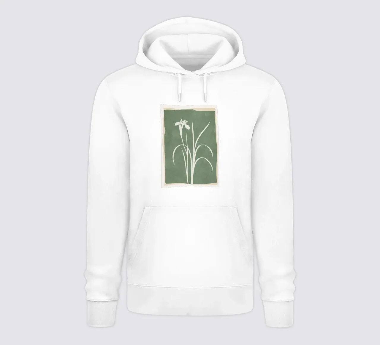 Little Flower felpa con cappuccio da cityart