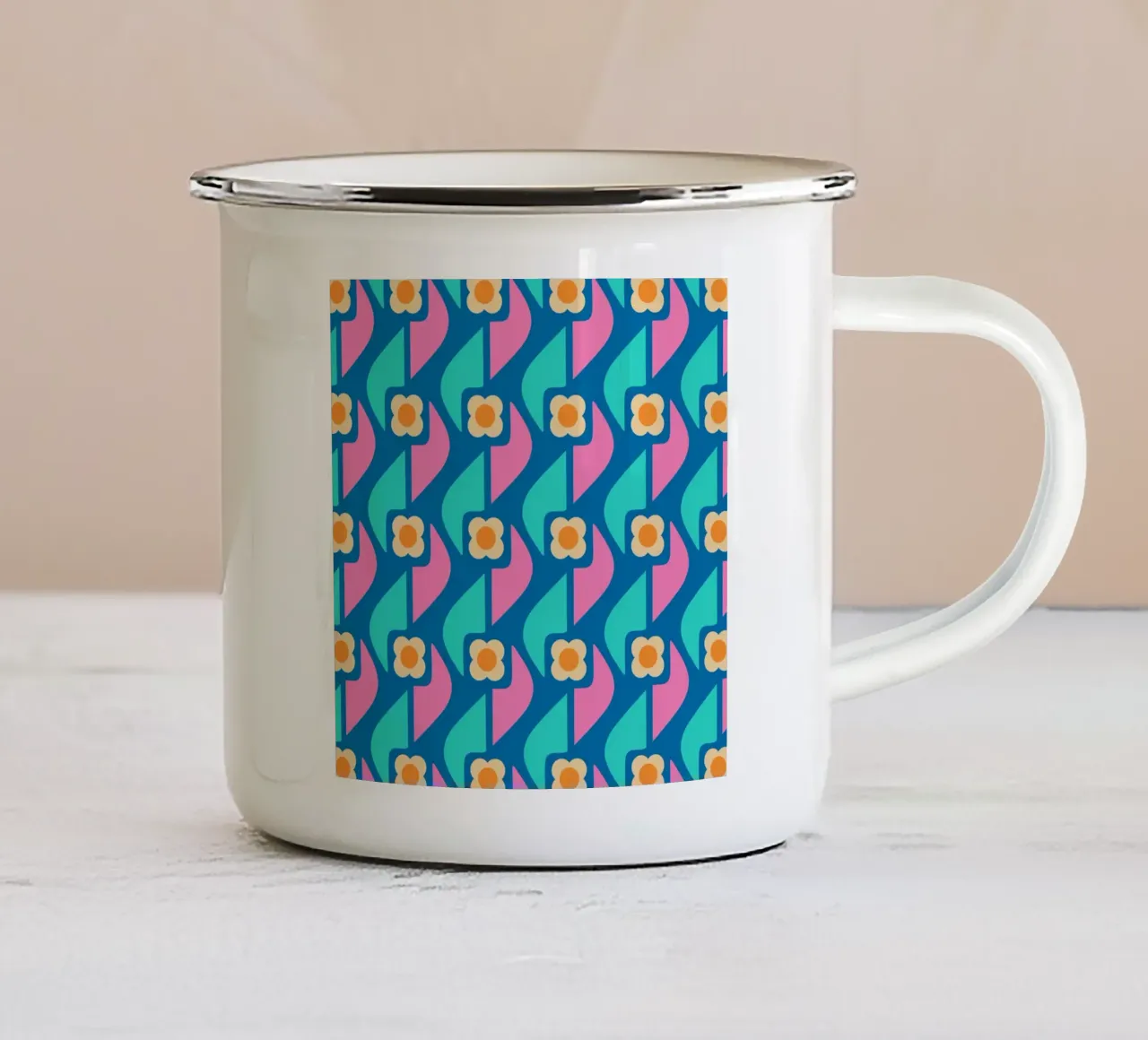 oijoi tazza in smalto da fummelhummel