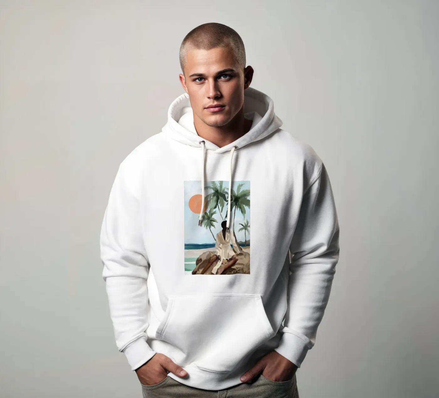 Brezza e sole felpa con cappuccio da Verse