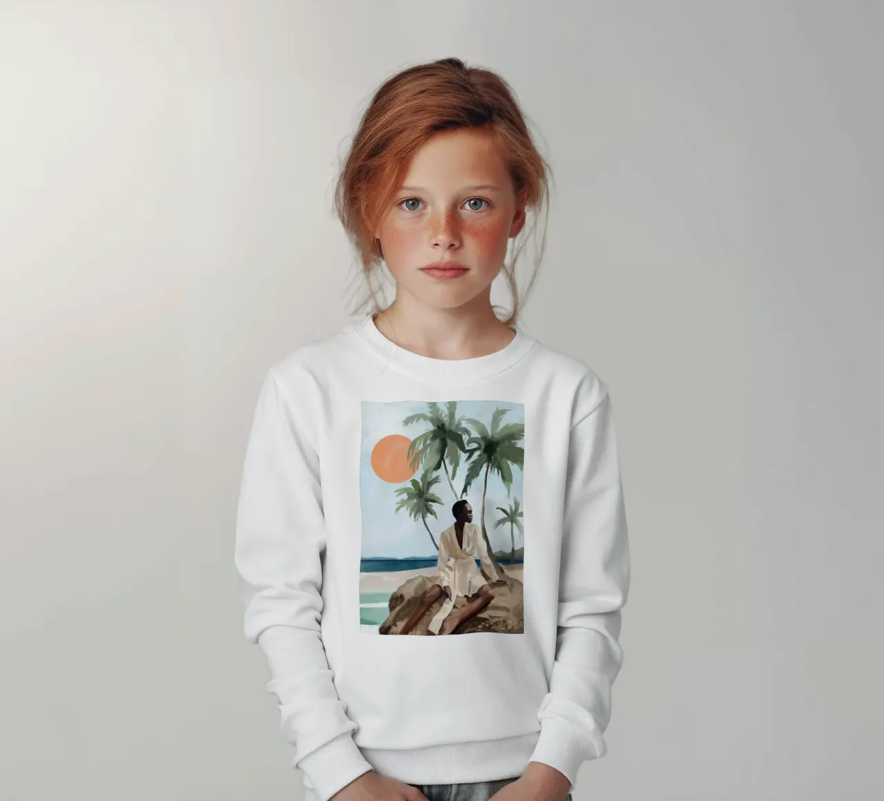 Brezza e sole felpa bambino da Verse