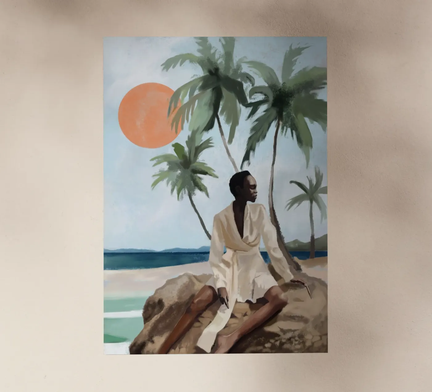 Breeze and sunshine Backlit Folie von Verse