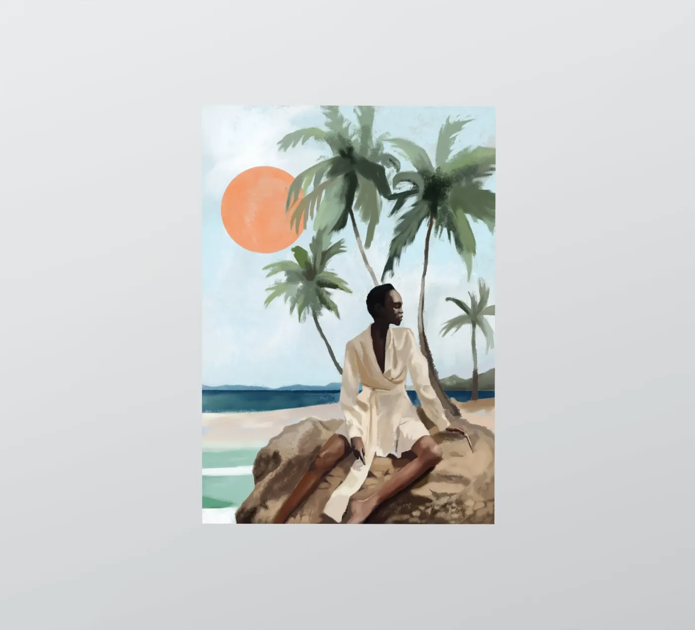 Wind en zonneschijn sticker van Verse