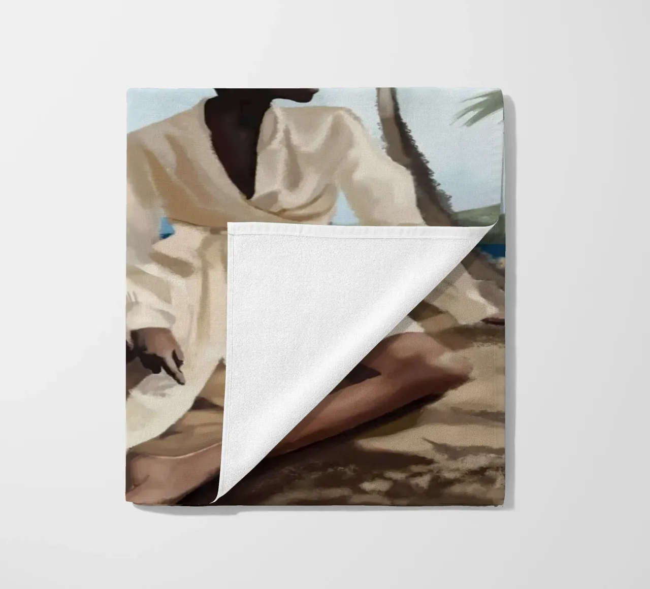 Breeze and sunshine beach towel by Verse