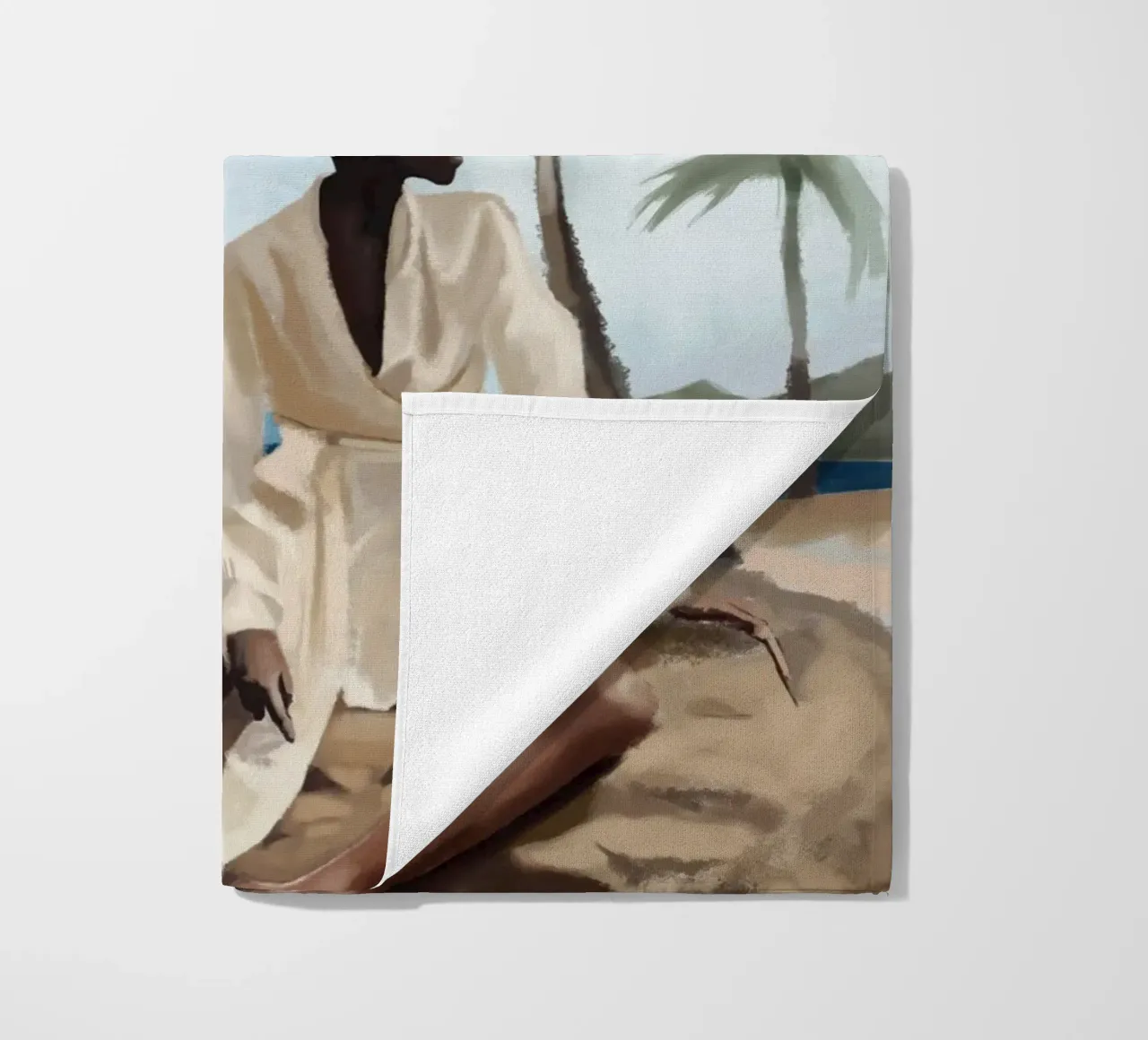 Breeze and sunshine beach towel by Verse