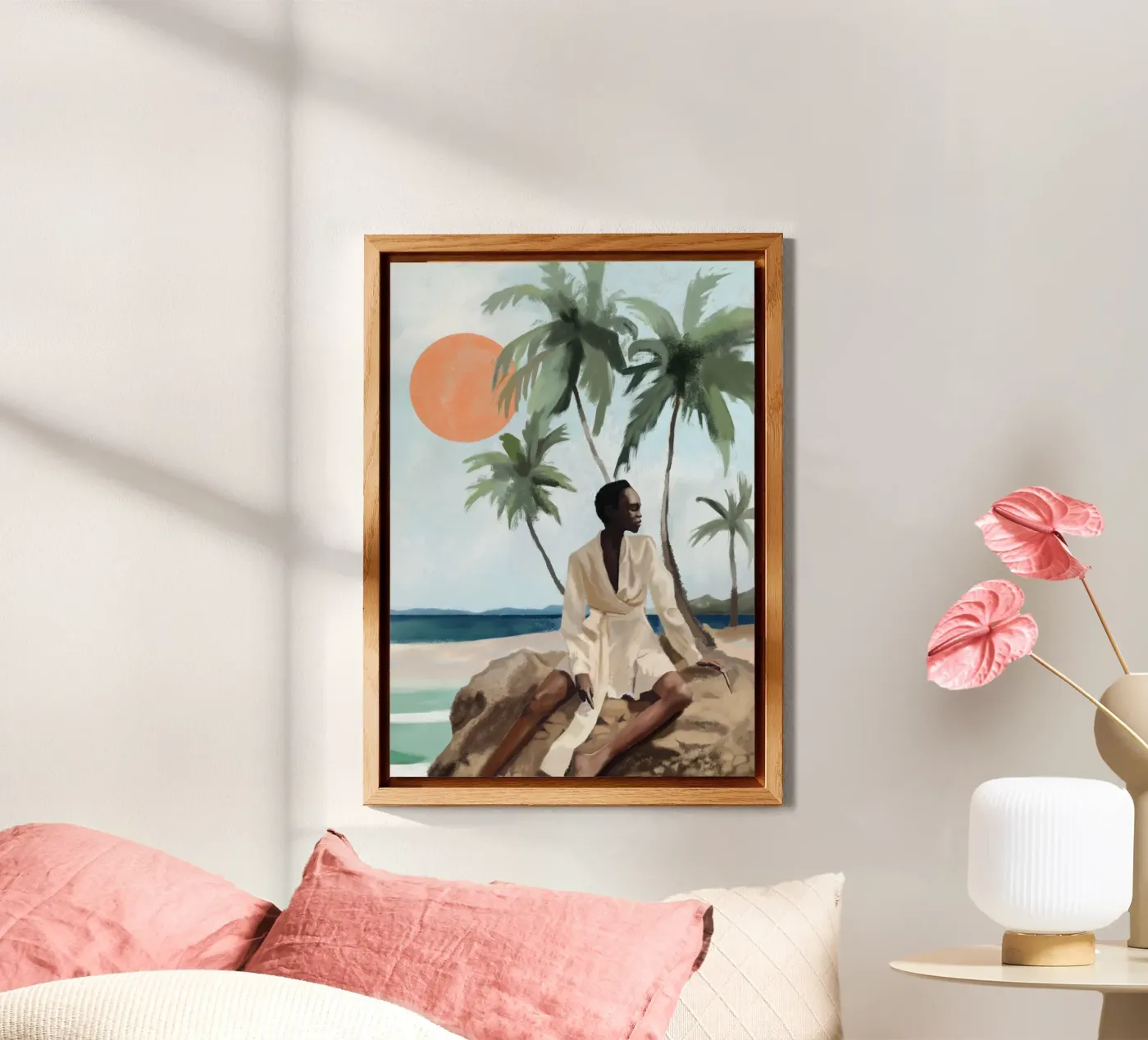 Breeze and sunshine Alu-Dibond von Verse