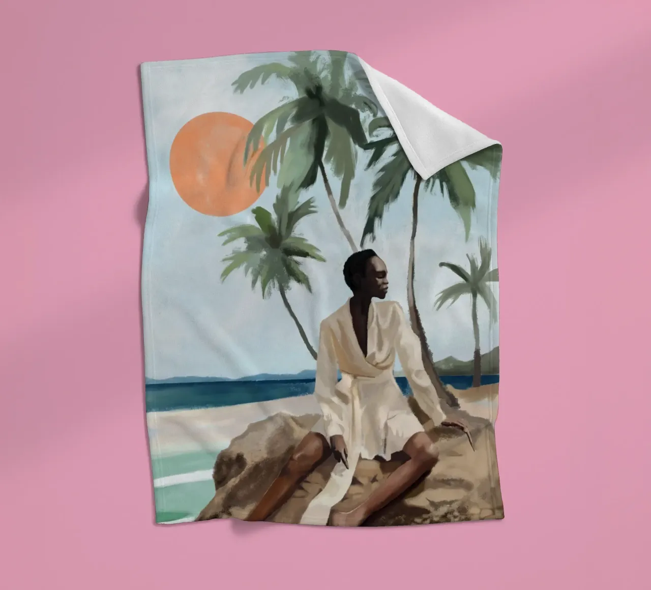 Brezza e sole coperta in pile da Verse