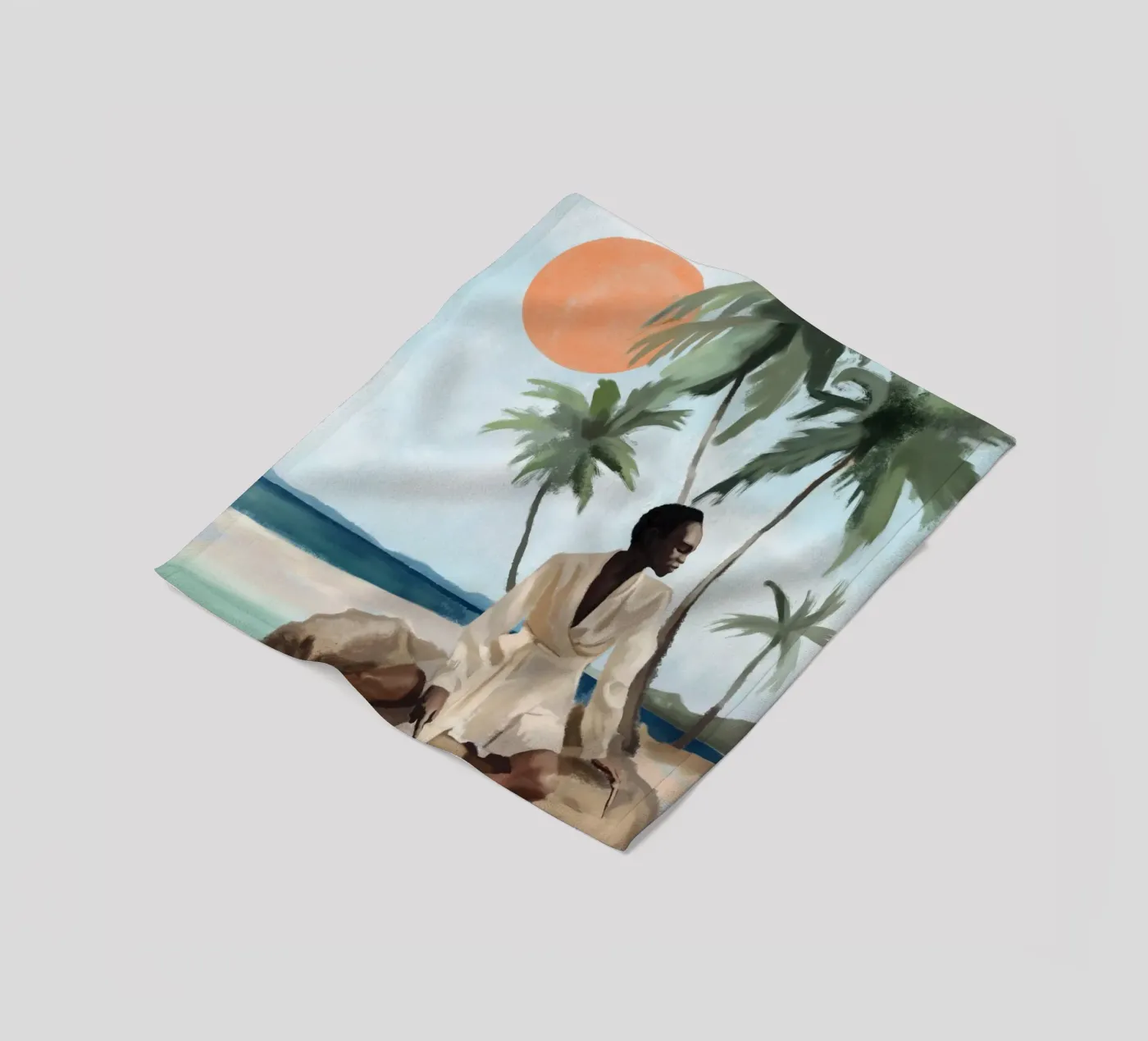 Wind en zonneschijn fleecedeken van Verse