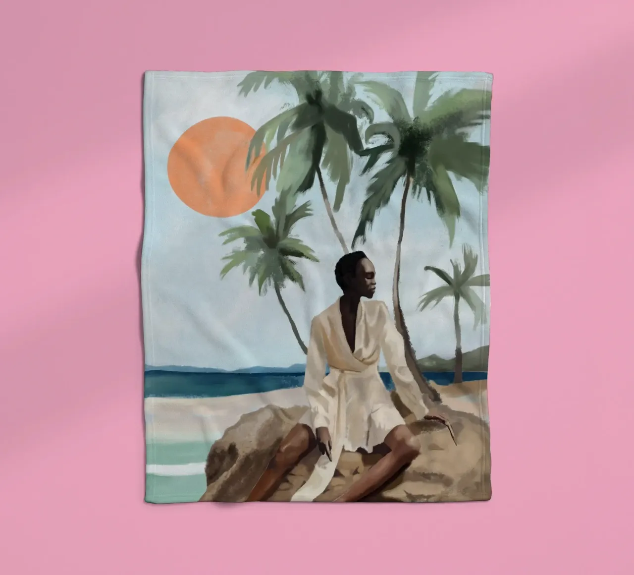 Brezza e sole coperta in pile da Verse