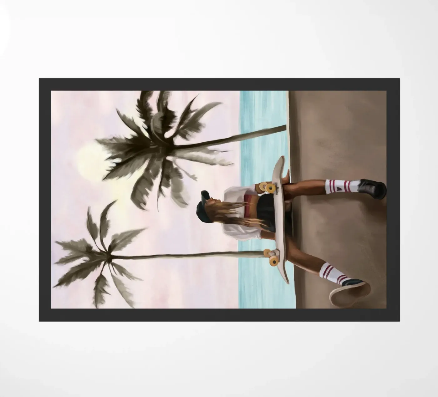 Chasing Horizons doormat by Verse