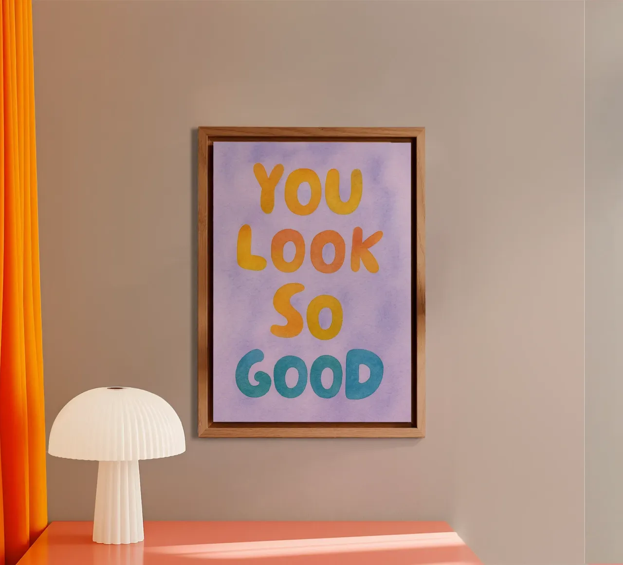 you look so good alu-dibond by onelove