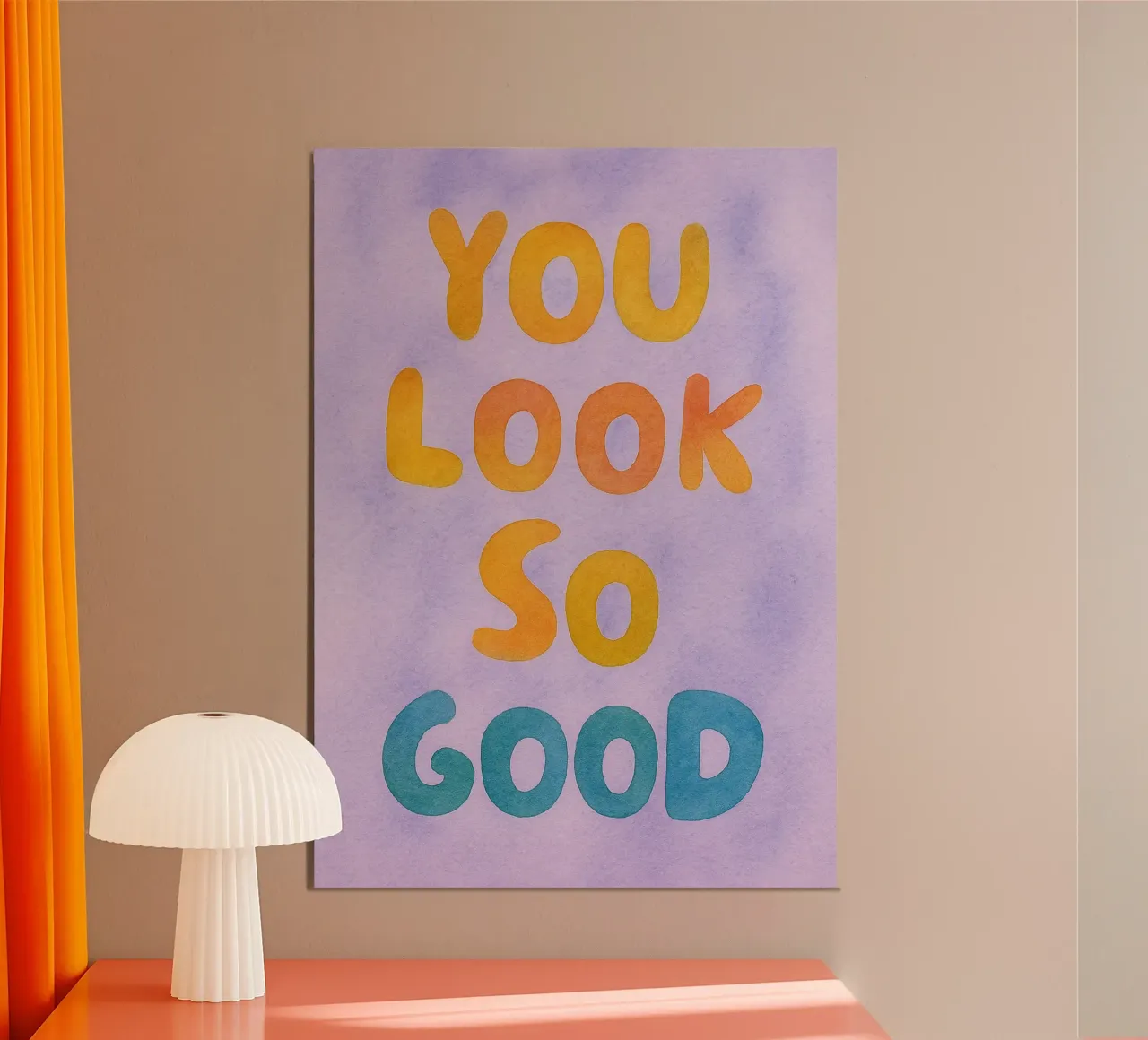 you look so good alu-dibond by onelove
