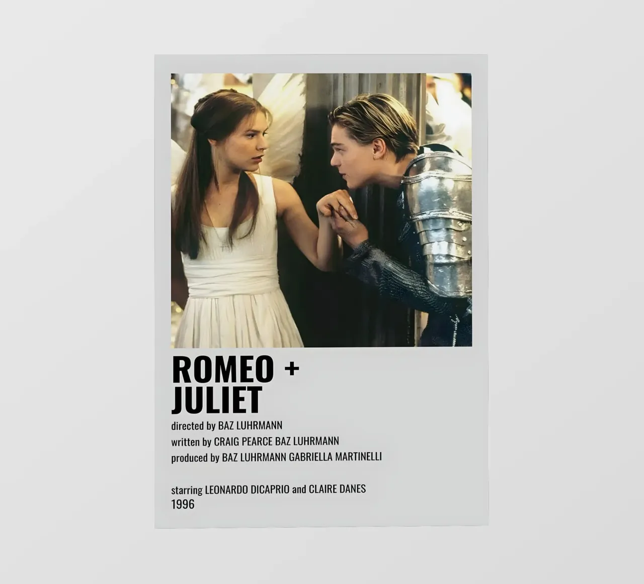 ROMEO + JULIET pellicola backlit da MVFminimalist
