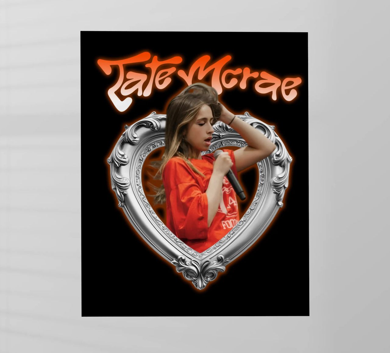 tate mcrae - Songwriter pellicola backlit da Tara Bergener