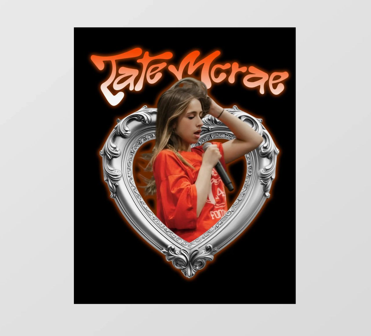 tate mcrae - Songwriter pellicola backlit da Tara Bergener