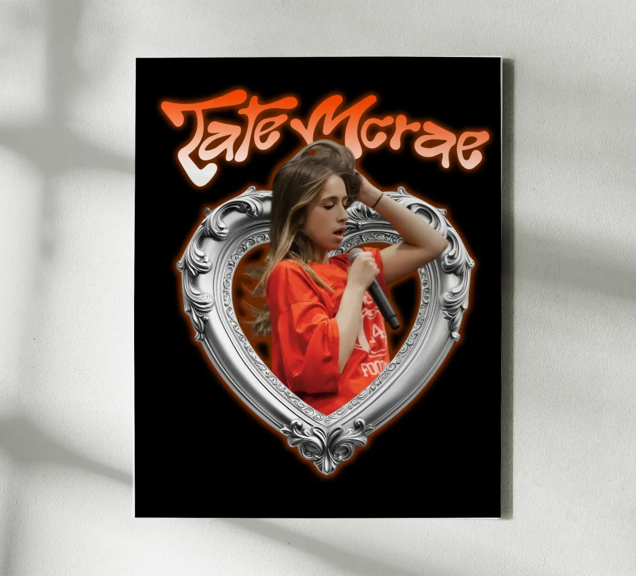 tate mcrae - Songwriter canvas met Baklijst van Tara Bergener