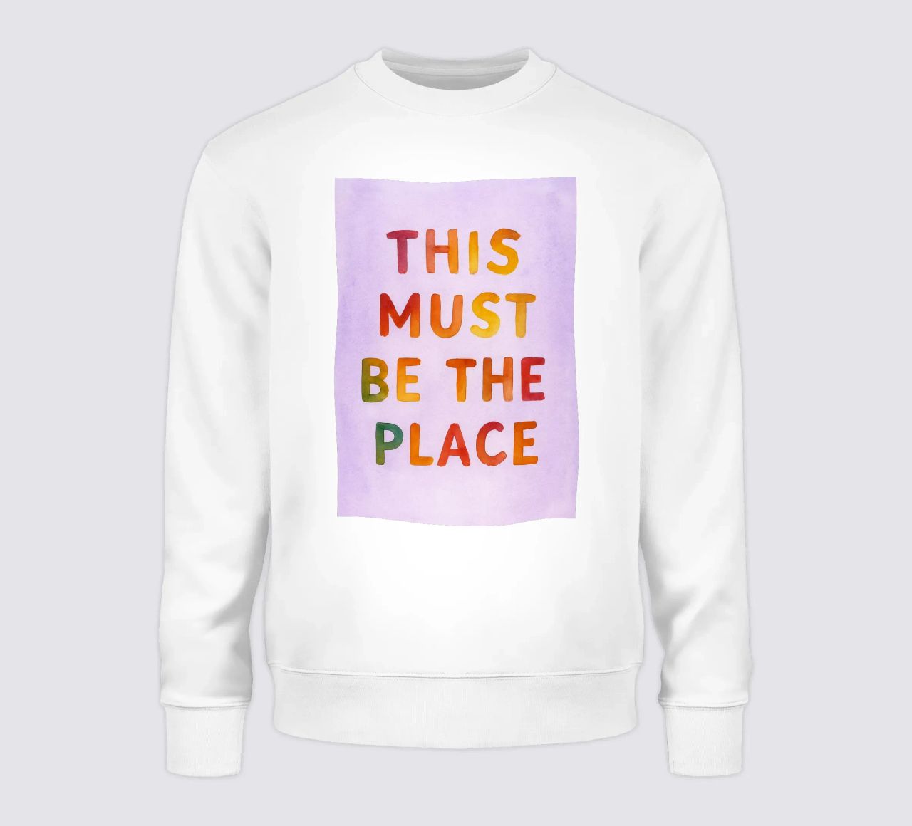 questo deve essere il posto felpa da onelove