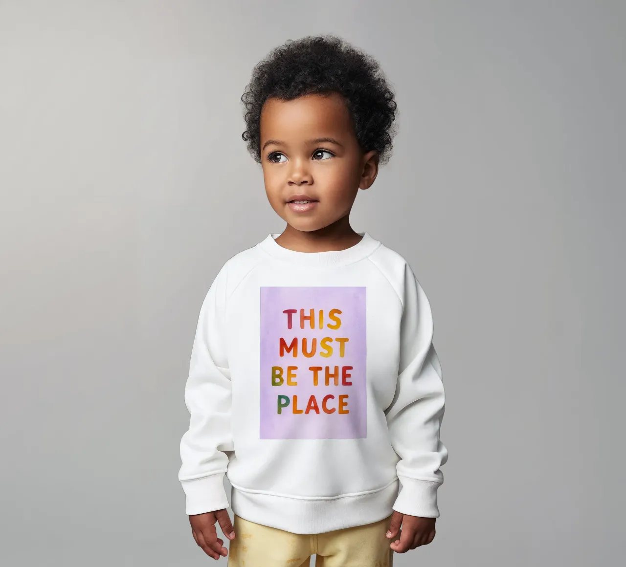 this must be the place baby sweatshirt by onelove