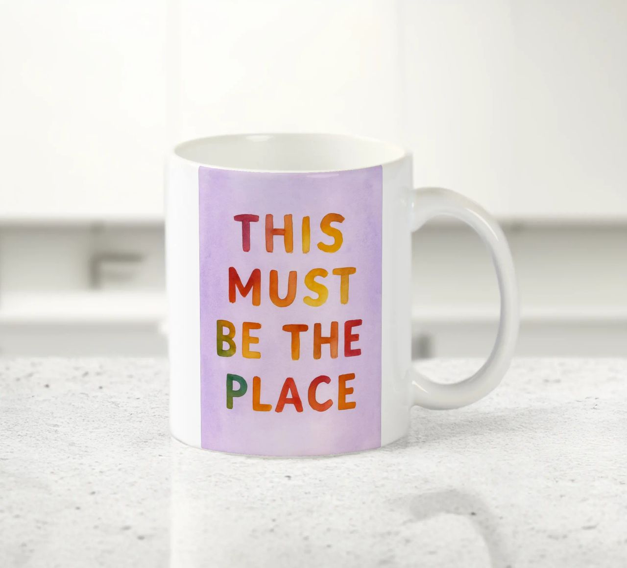 questo deve essere il posto tazza in ceramica da onelove