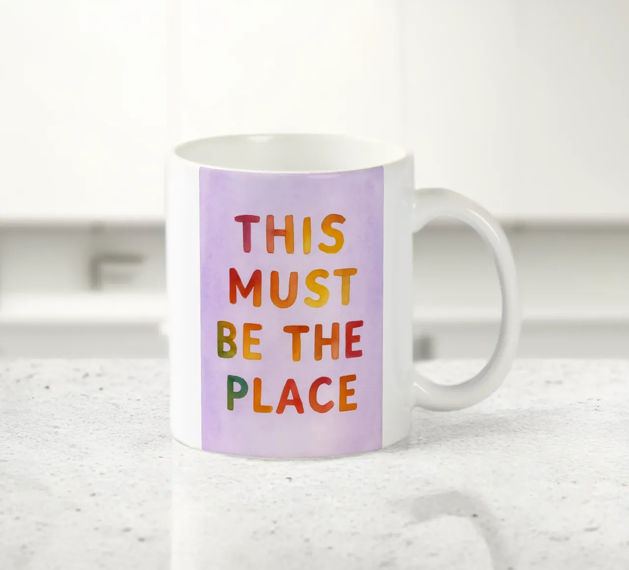 questo deve essere il posto tazza in ceramica da onelove