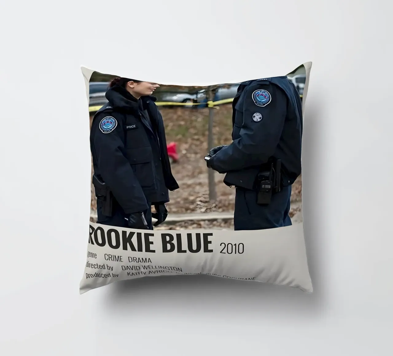 ROOKIE BLUE 2010 cuscino da MVFminimalist