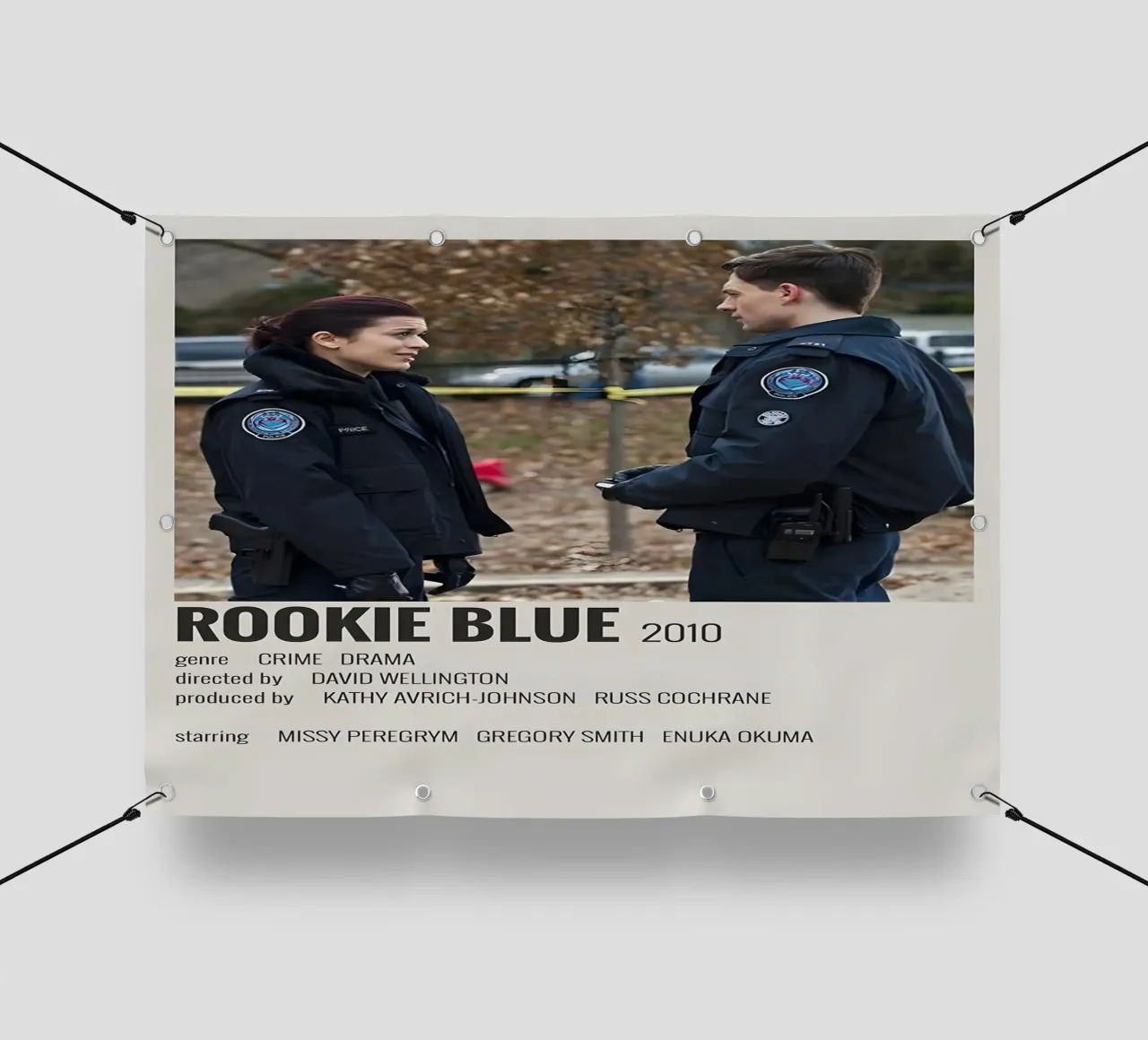 ROOKIE BLUE 2010 telo in pvc da MVFminimalist