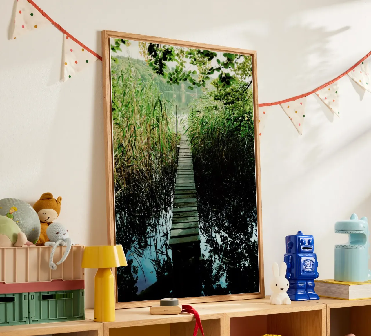 Idyllic Lakeview plexiglass da Sebastian Hilgetag