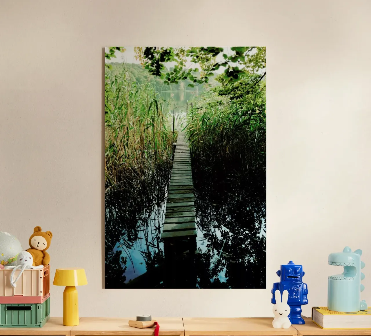 Idyllic Lakeview plexiglass da Sebastian Hilgetag