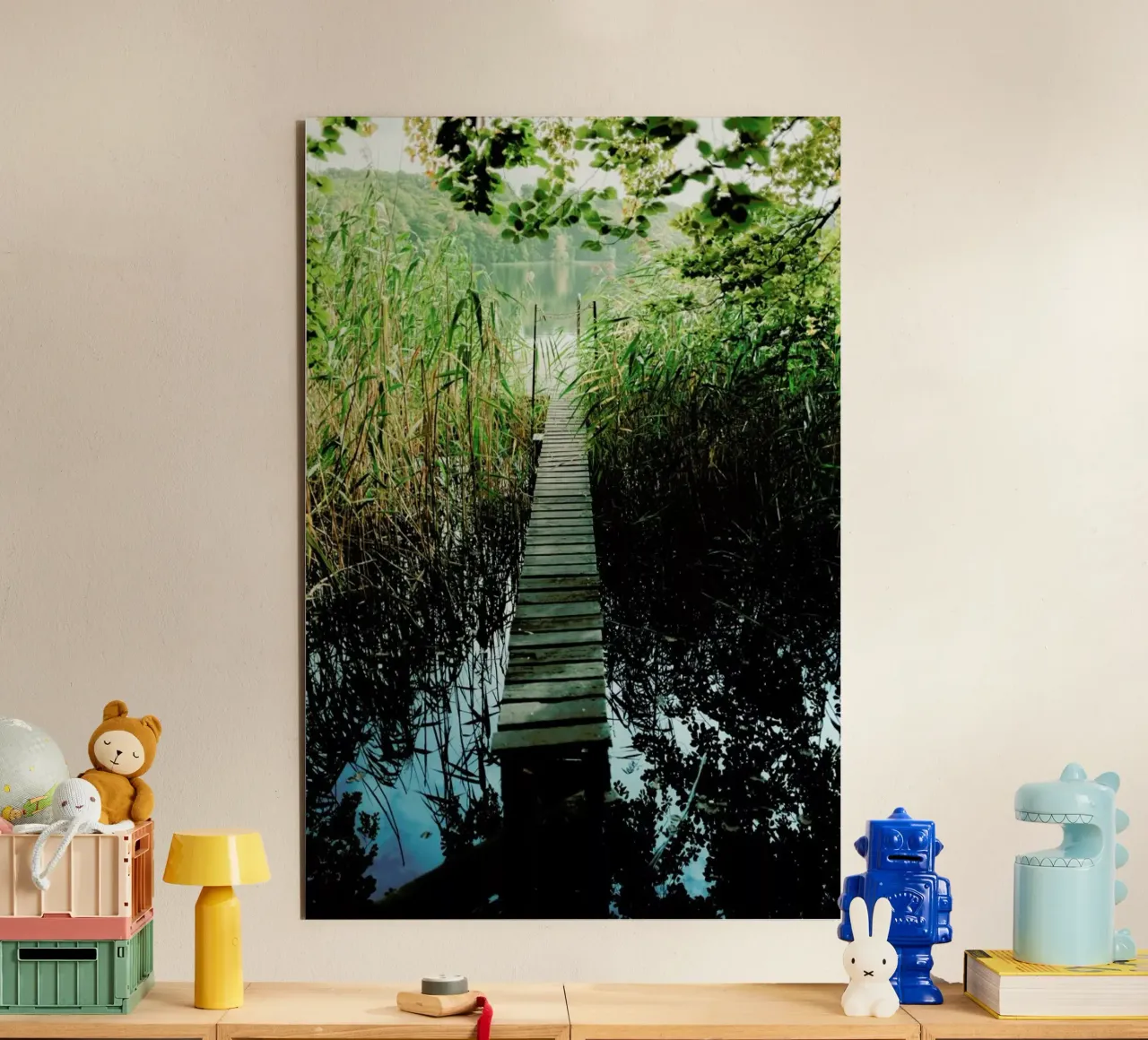 Idyllic Lakeview forex plate by Sebastian Hilgetag