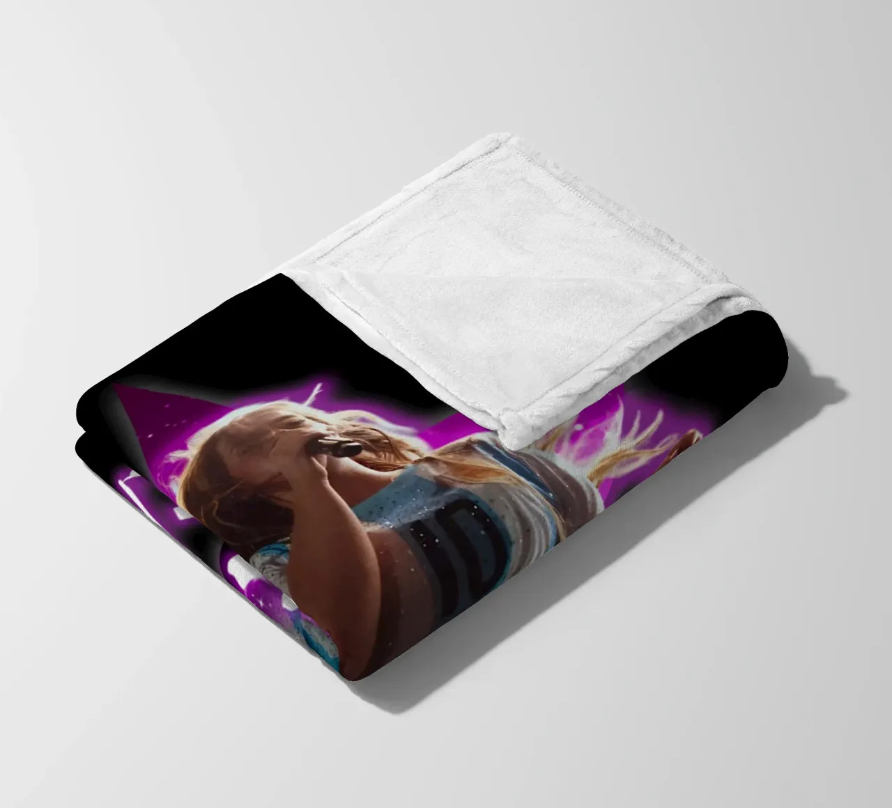 tata mcrae - stars fleece blanket by Tara Bergener