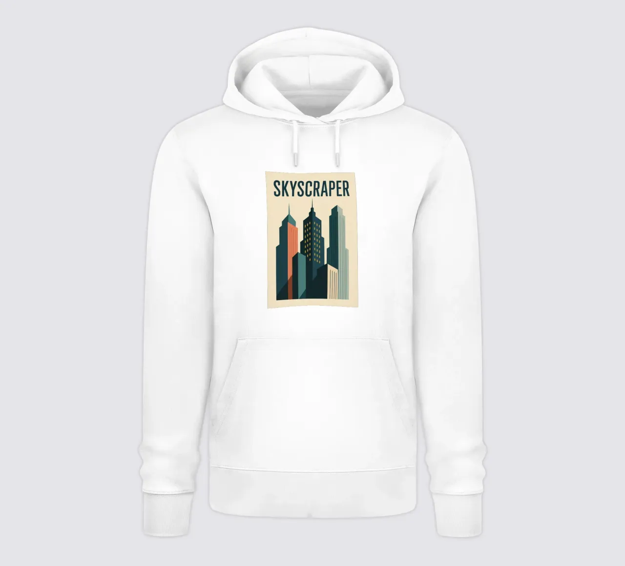 SKYSCRAPER - Urbane Linien und Vertikalität Hoodie von JETLAG | affiches voyage