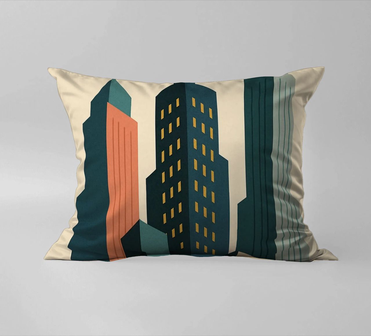 SKYSCRAPER - Linee urbane e verticalità cuscino da JETLAG | affiches voyage