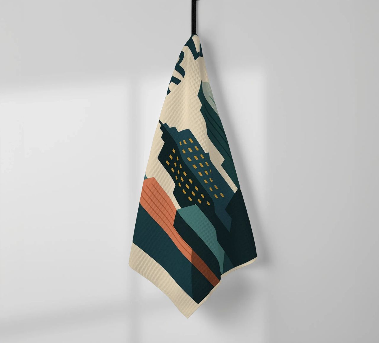 SKYSCRAPER - Linee urbane e verticalità canovaccio da cucina da JETLAG | affiches voyage