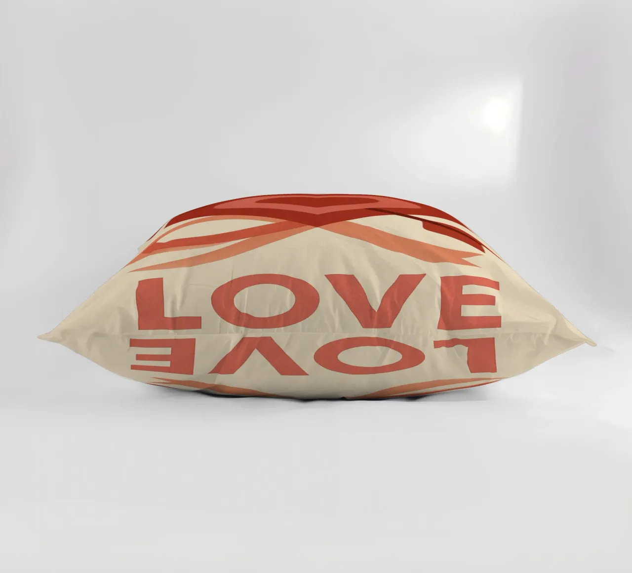 AMORE - L'Élan du Coeur Vintage cuscino da Art Typo Essentiel